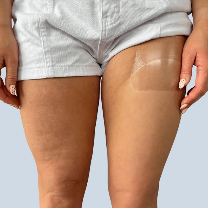 מדבקות לרגליים ולישבן